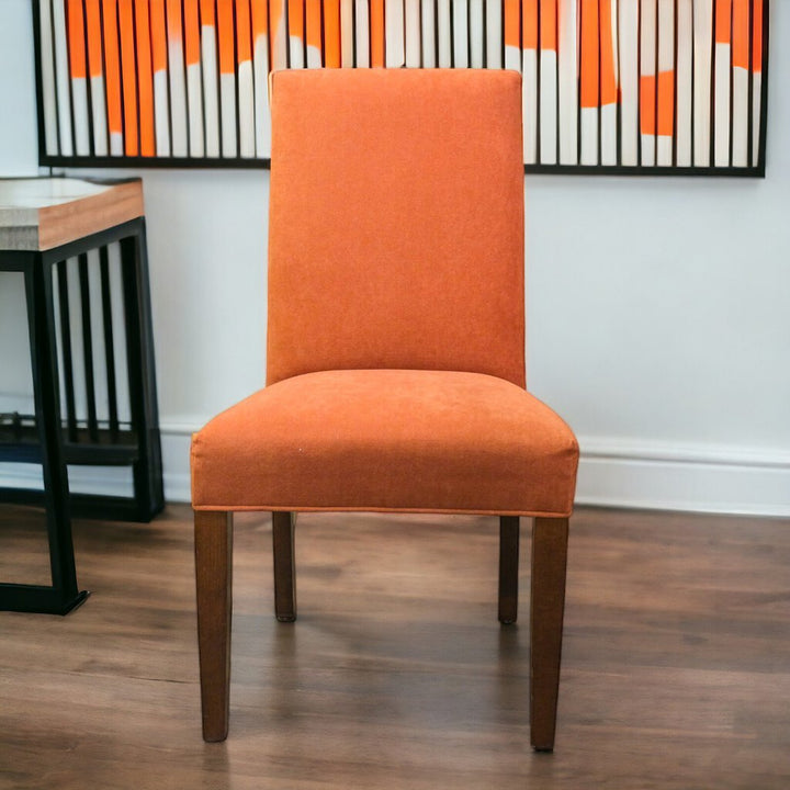 Velour Parsons Chair