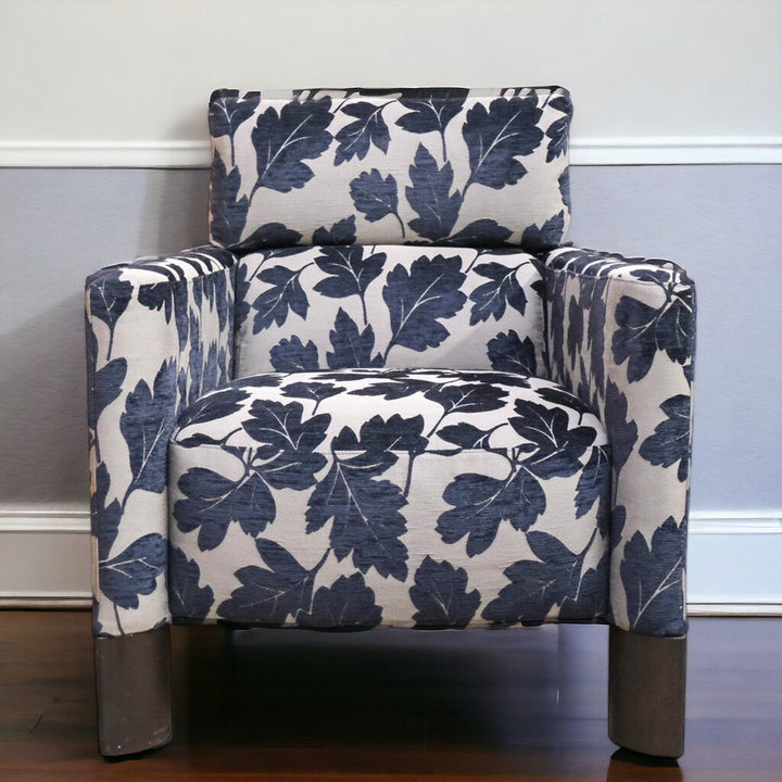 Orig Price $2209 - Leaf Pattern Accent Chair