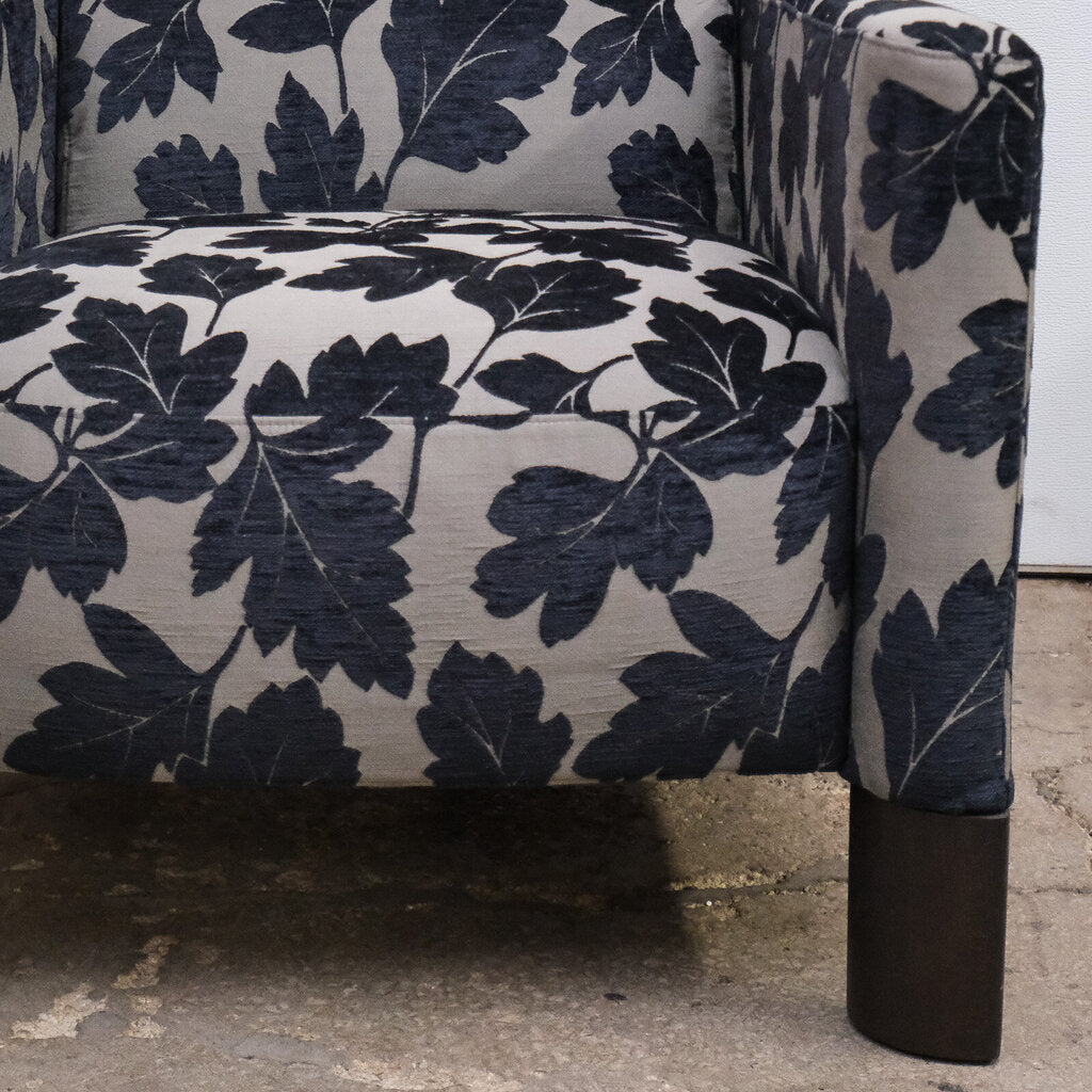 Orig Price $2209 - Leaf Pattern Accent Chair