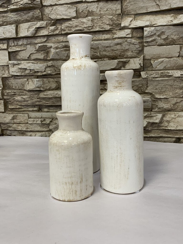 Set/3 Bottle Vases