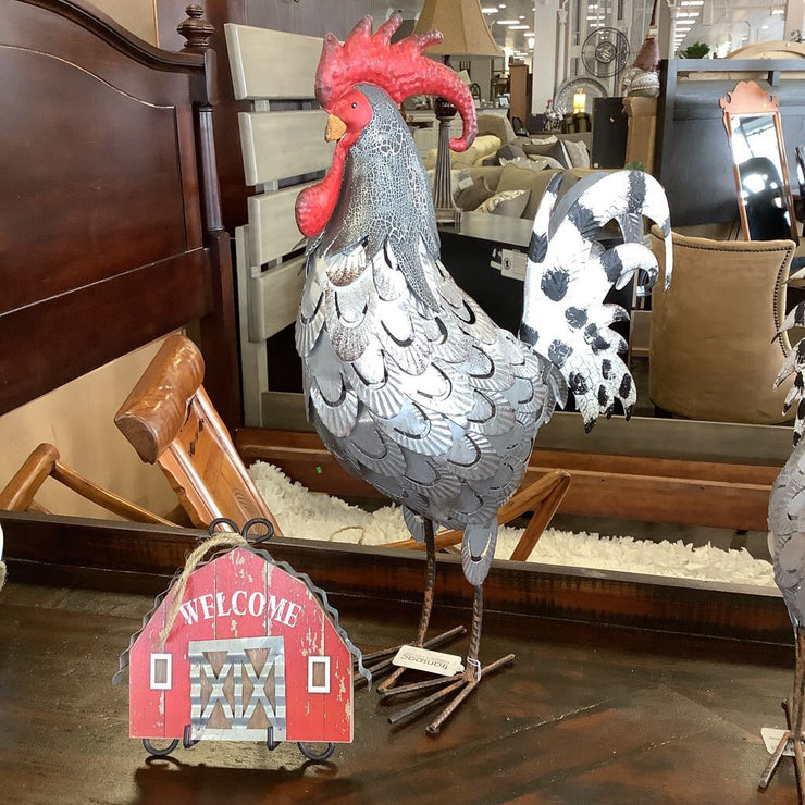 Metal Hen Container