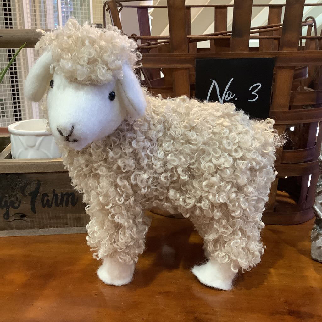 Wooly Fabric Sheep (2 asst.)