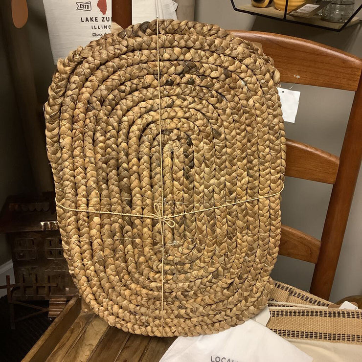 Set/4 Braided Jute Placements