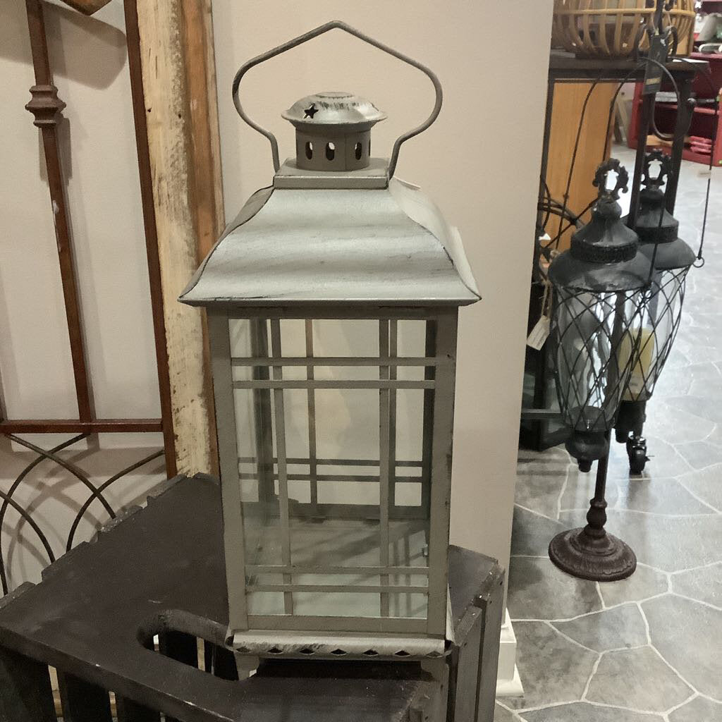 Small Metal/Glass Lantern