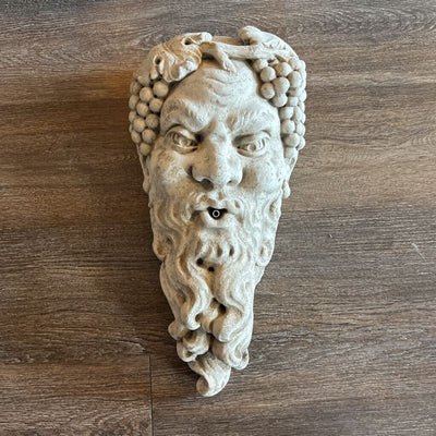 Garden Stone Face Wall Decor