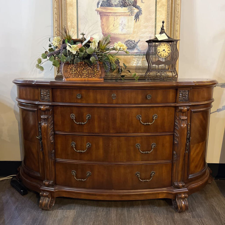 Orig Price $3000 - Ornate Buffet Cabinet