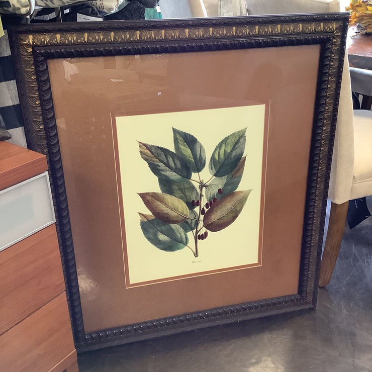 Berry & Leaves Framed Art