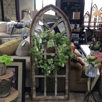 Genoa Wood Window Arch - Acosta's Home
